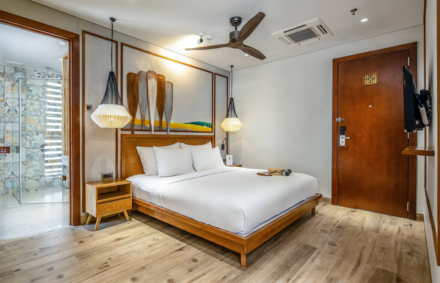 Phòng nghỉ thiết kế độc đáo với chủ đề biển cả của Đà Nẵng