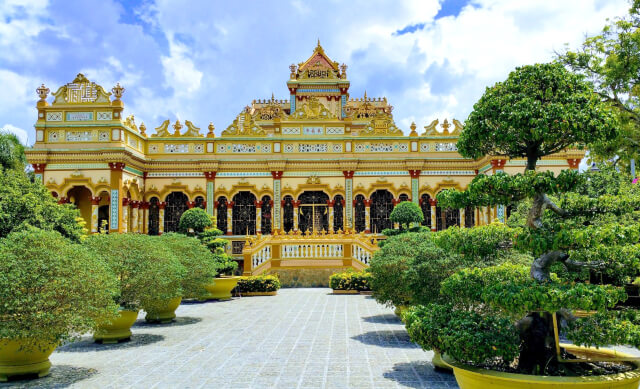 Chùa Vĩnh Tràng - Ngôi chùa có lối kiến trúc độc đáo