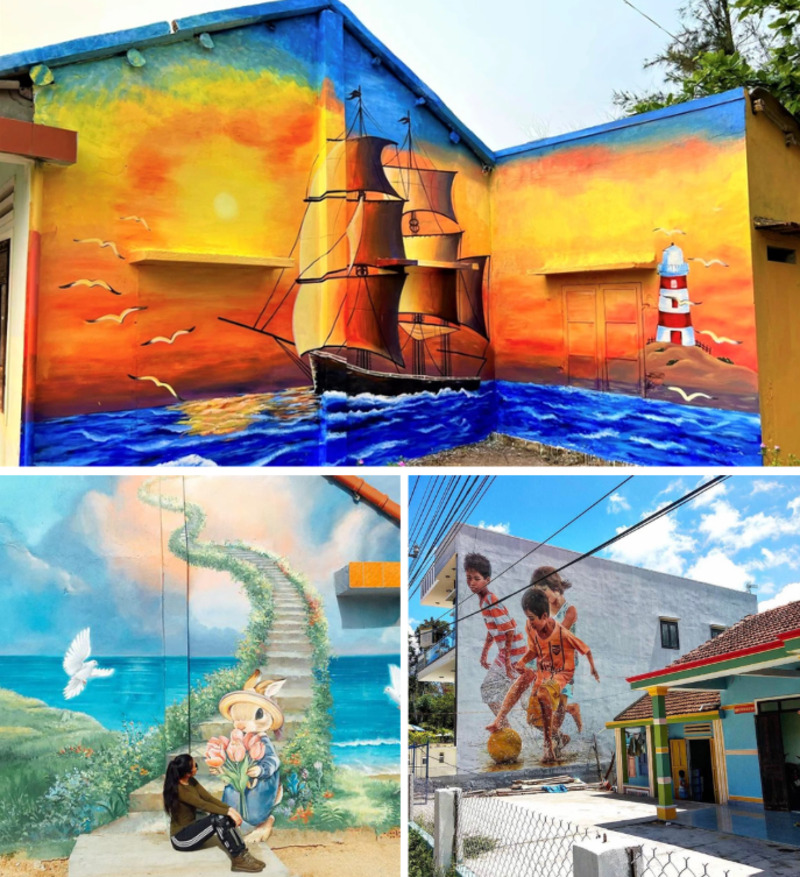 Làng bích họa Tam Thanh